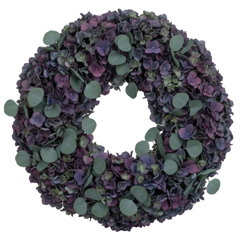 Luxury Pimpernel Hydrangea Door Wreath